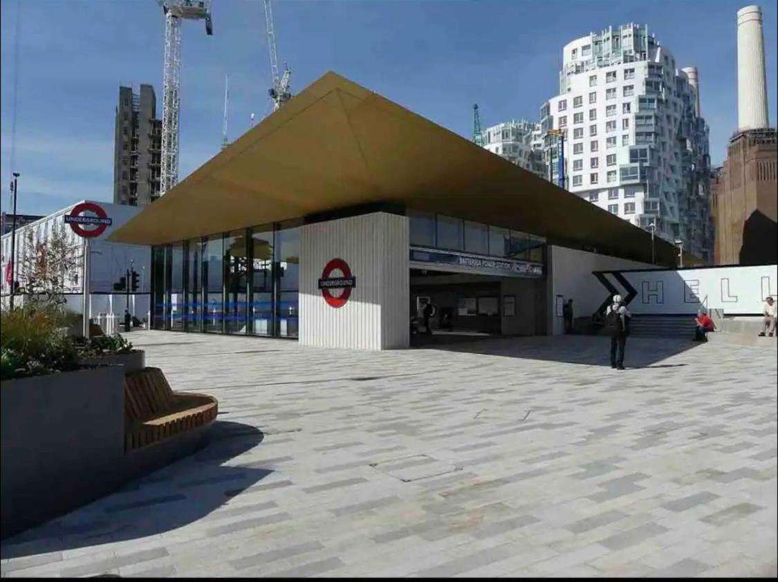 Central Location! Double Bedroom 2 Mins Walk From Battersea Power Underground Station! London Kültér fotó